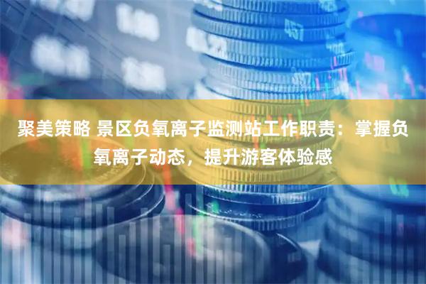 聚美策略 景区负氧离子监测站工作职责：掌握负氧离子动态，提升游客体验感